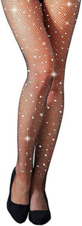 Mengpa Women'S Fishnets Tights High Waist Stockings Party Thigh High Pantyhose
