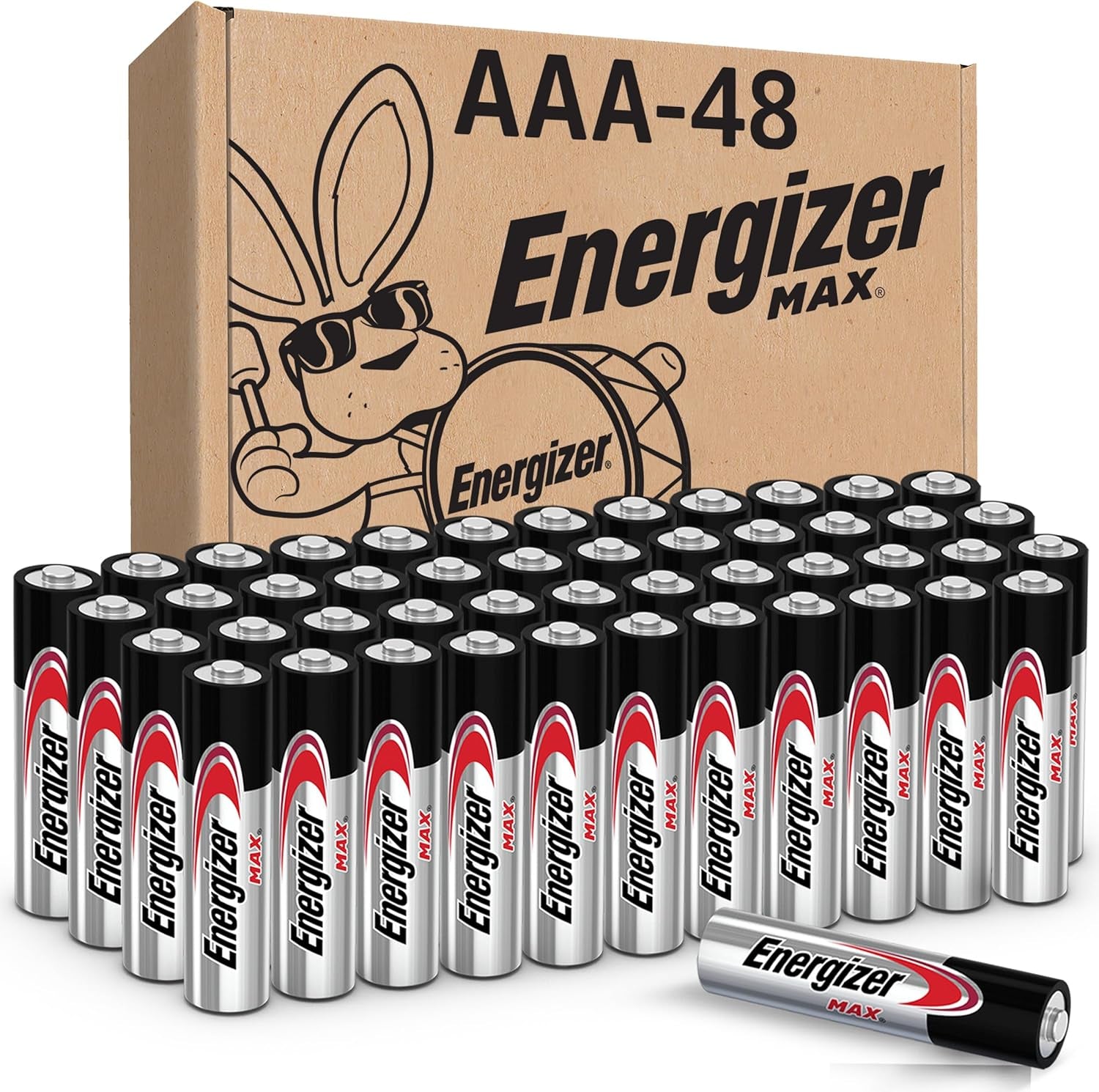 AAA Batteries, 48 Count - Energizer MAX Premium Alkaline Triple a Battery