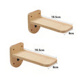 Wall-Mounted Cat Climbing Frame 50Cm Cat Climbing Ladder Hammock Activity Sisal Cat Grab Post Cat Pedal Indoor Cat House