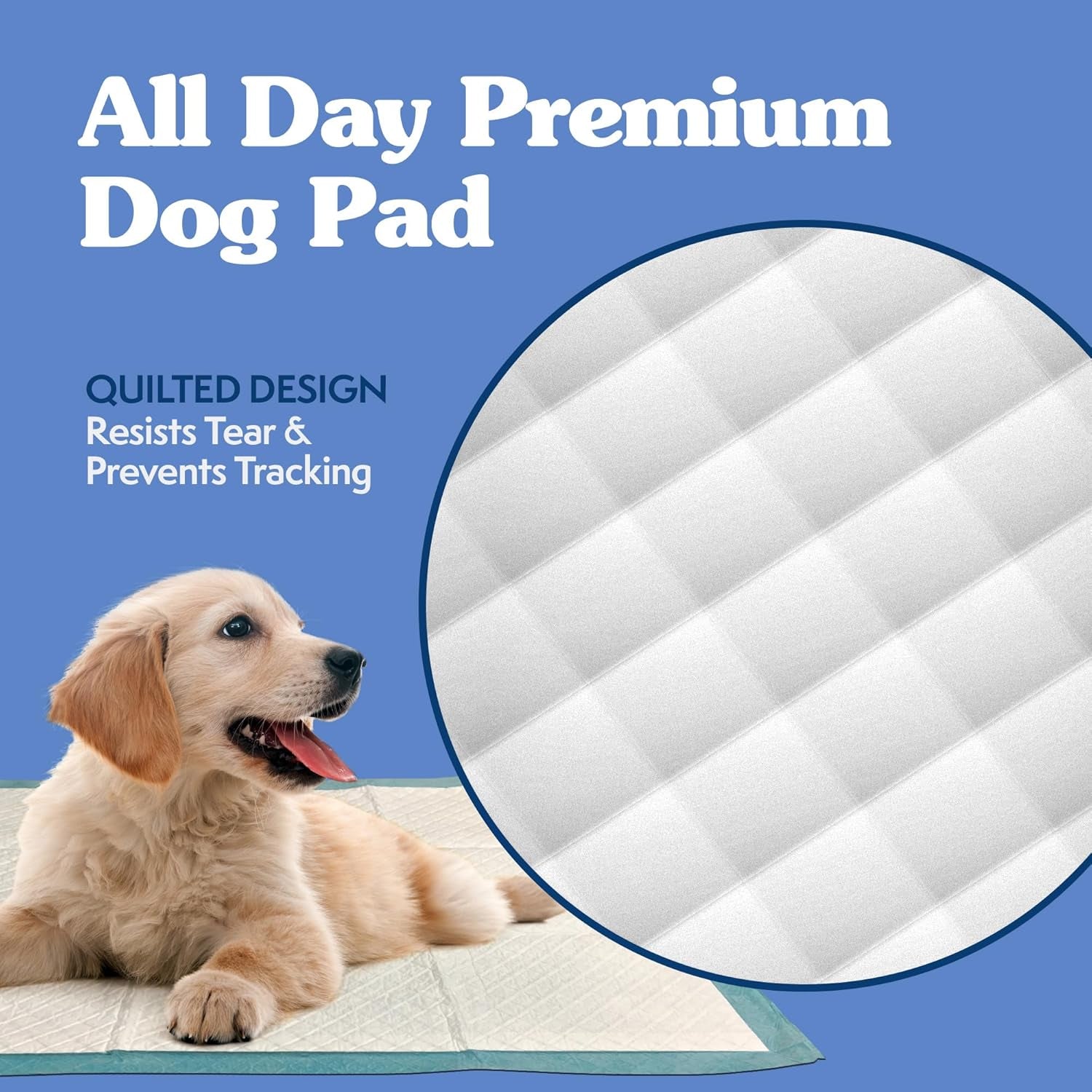 Simple Solution XL Pee Pads for Dogs, Leak Proof Dog Pads, 28X30, 100 Count | Dog Training Pads, Puppy Potty Training, Housebreaking, Disposable Pee Pads, Floor Protection, Indoor Potty, Puppy Essentials