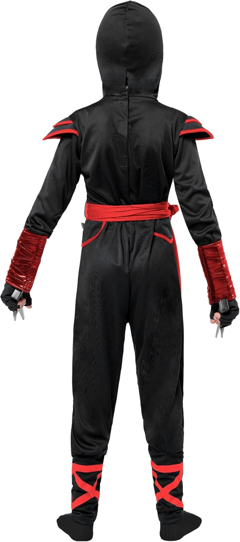Spooktacular Creations Halloween Ninja Costume Kids, Ninja Dragon Jumpsuit Set, Boys Halloween Costume for Dressup Party