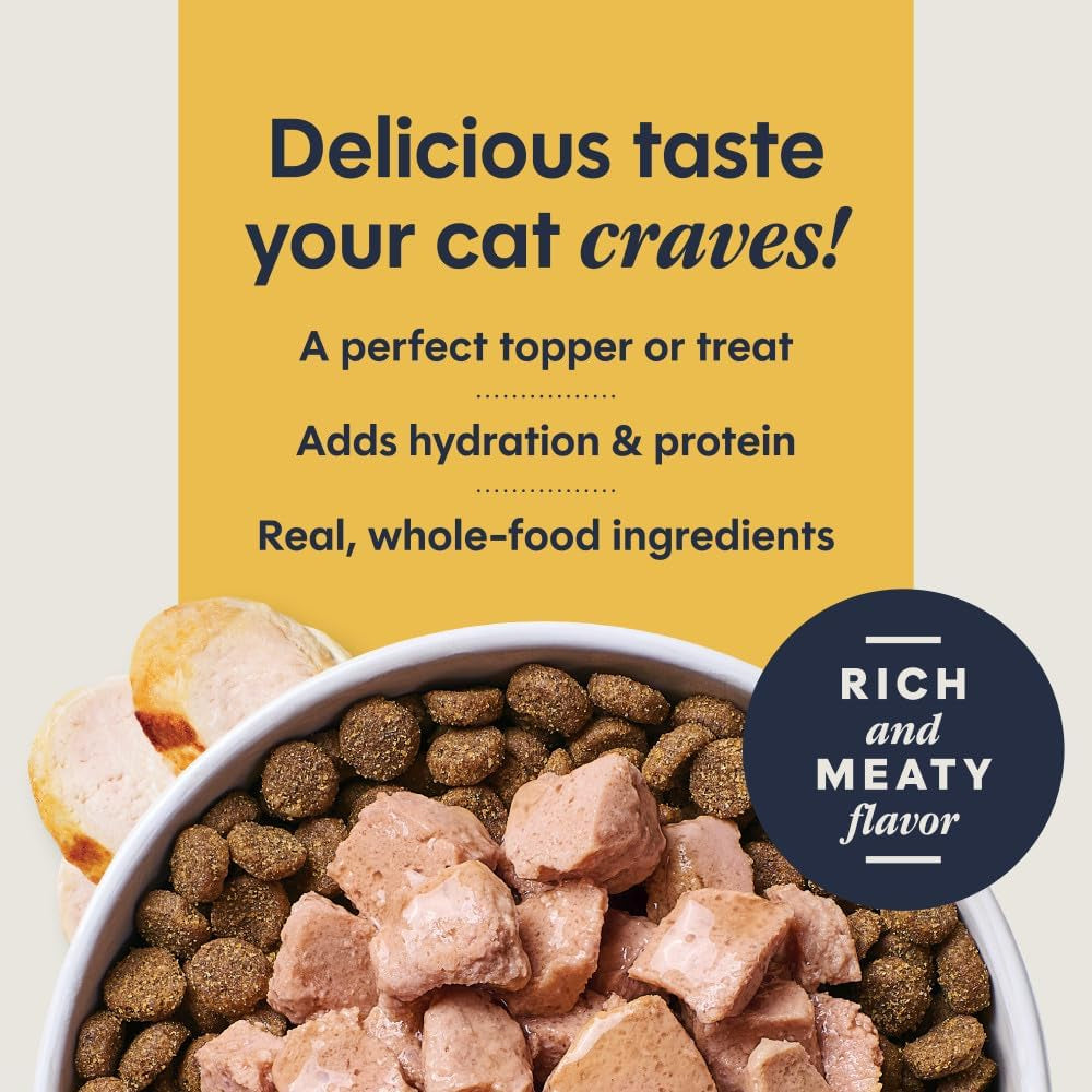 Instinct Healthy Cravings Grain Free Real Chicken Recipe Natural Wet Cat Food Topper by Nature'S Variety, 3 Ounce (Pack of 24)
