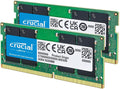 Crucial 32GB DDR4 RAM Kit (2X16Gb), 3200Mhz (PC4-25600) CL22 Laptop Memory, SODIMM 260-Pin, Downclockable to 2933/2666Mhz, Compatible with 13Th Gen Intel Core and AMD Ryzen 7000 - CT2K16G4SFRA32A