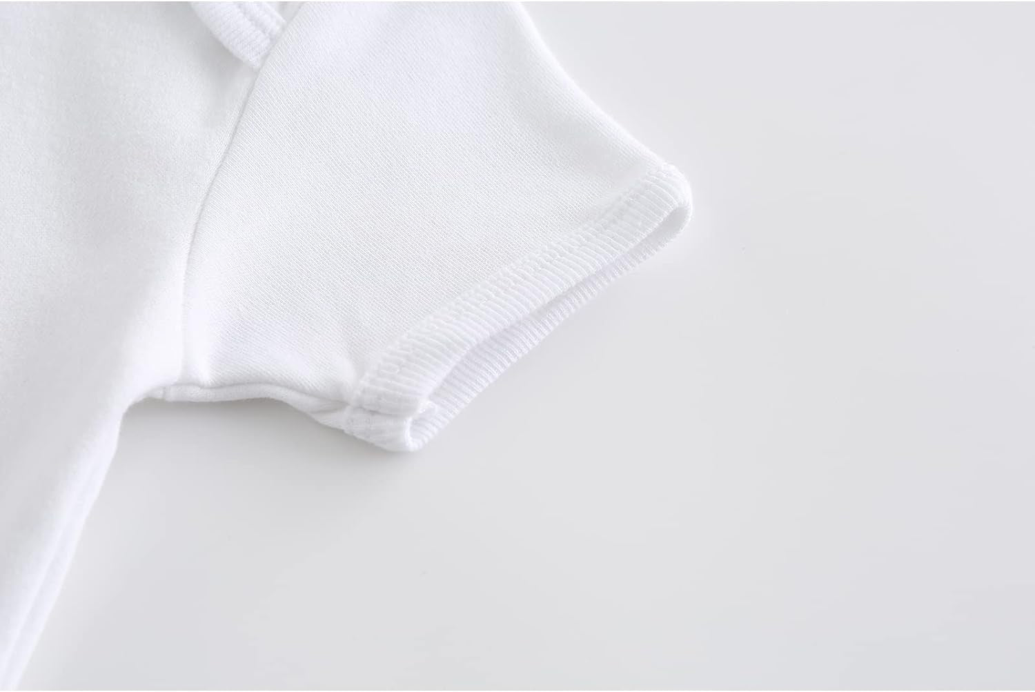 MAMIMAKA Baby Bodysuit Short Sleeve Newborn Pants Baby Clothes for Baby Boy and Girls
