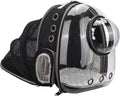 AJY Black Cat Carrier Dog Carrier Backpack, Pet Carrier Back Pack Pack for Small Medium Cat Puppy Doggie, Dog Body Carrying Bag Travel Space Capsule for Travel, Hiking, Walking & Outdoor Use