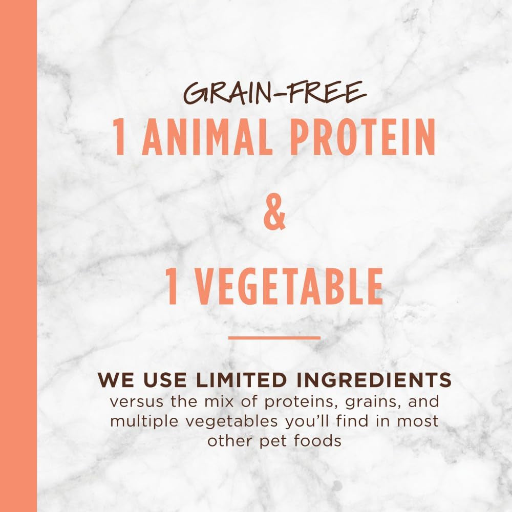 Instinct Limited Ingredient Diet Dry Dog Food, Real Salmon, 20 Lb. Bag | Single Animal Protein and Vegetable Recipe, Raw-Coated Kibble, Wild-Caught Salmon, Gentle on Sensitive Stomachs
